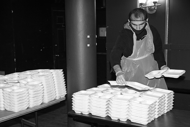 St Luke's Soup Kitchen : Feeding the Needy : Homeless : Street Life : New York : Personal Photo Projects :  Richard Moore Photography : Photographer : 